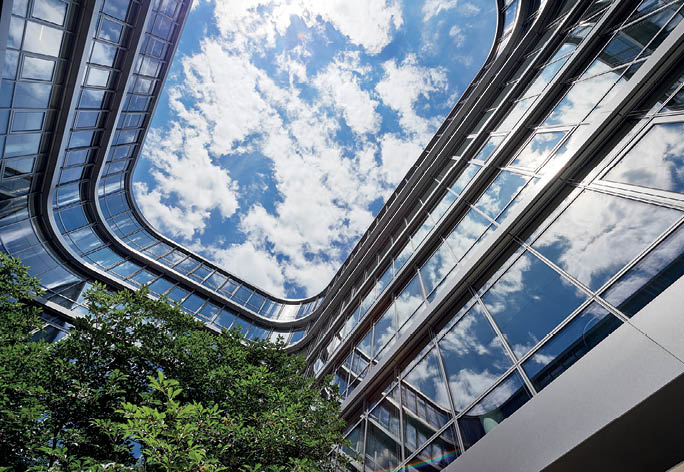 Siemens corporate headquarters in Munich 