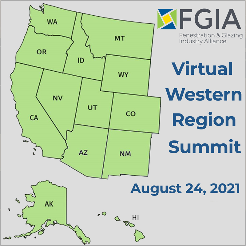 FGIA Virtual Western Region Summit, to be held Aug. 24. The conference will cover issues related to Washington, Oregon, Idaho, Montana, Wyoming, California, Nevada, Utah, Colorado, Arizona, New Mexico and Alaska.  