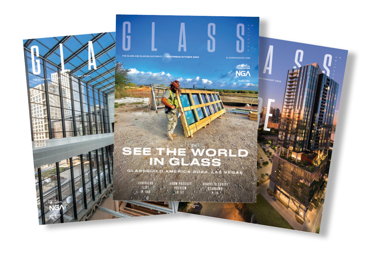 Issues of Glass Magazine