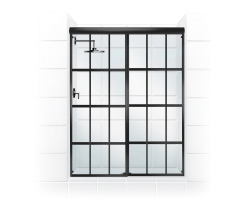 Gridscape Series Shower Doors From Coastal Gl Magazine The Gridscape Series From Coastal Shower Doors Offers A Modern Design With Oil Rubbed Bronze Panes And Crystal Clear Gl Designed Door