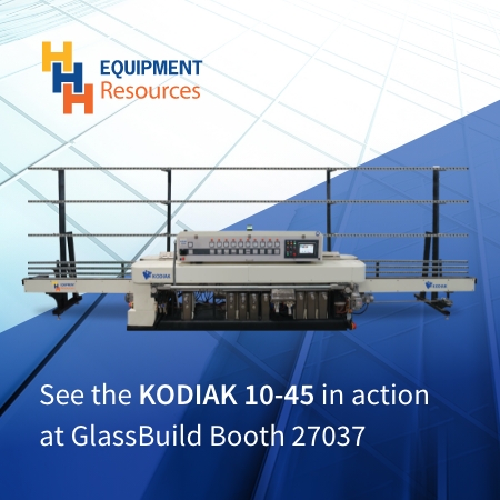 see the kodiak 10-45 in action at glassbuild booth 27037