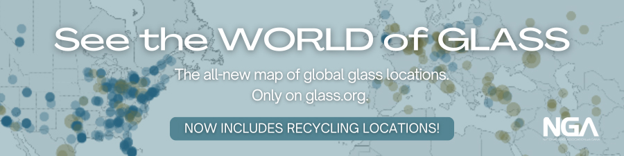 world of glass map provides locations of global float glass plants and north american fabrication facilities. now with recycling locations.