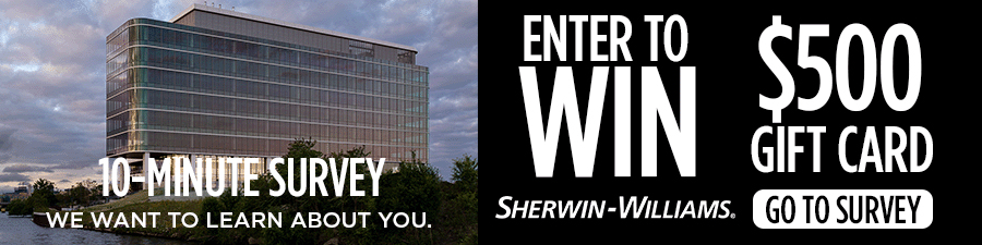 enter to win a $500 gift card by taking the sherwin williams survey