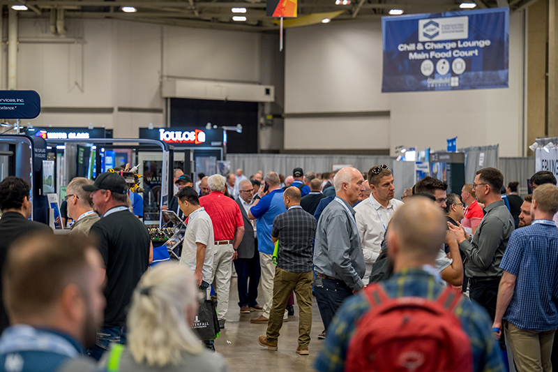 GlassBuild 2024 show floor