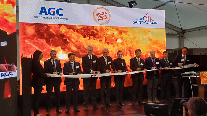 AGC, Saint-Gobain leadership at Volta inauguration