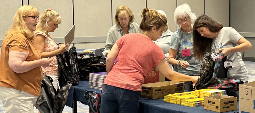 World Vision Backpack Build