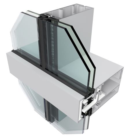 Tubelite 400TU SG curtainwall