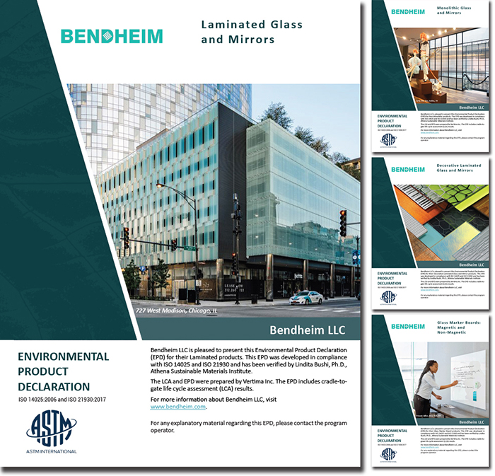 Bendheim EPD published by ASTM