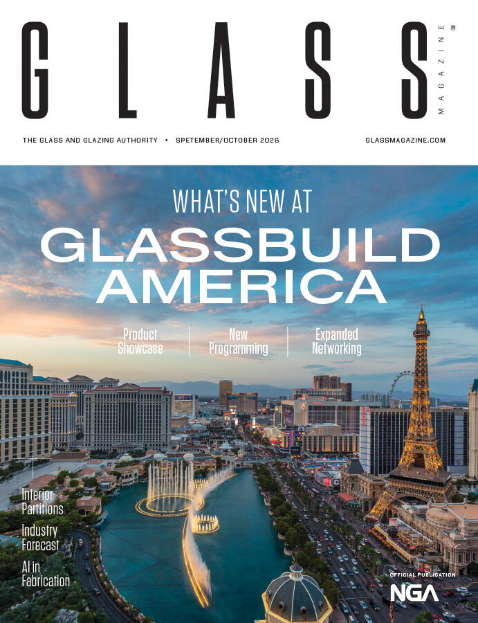 Browse Digital Version: Read the September/October issue of Glass Magazine