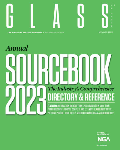 the 2023 glass magazine sourcebook is the industry's comprehensive directory of suppliers to and reference list of associations and organizations representing the glass and glazing industry
