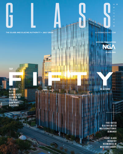 read the annual top 50 glaziers list and trends in the July issue of glass magazine